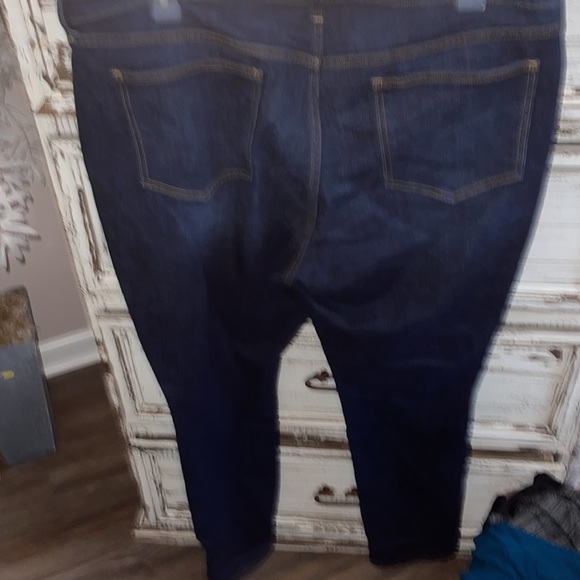 NWOT old navy sweetheart regular darker jeans size 18 run bigger so cute - Picture 2 of 5